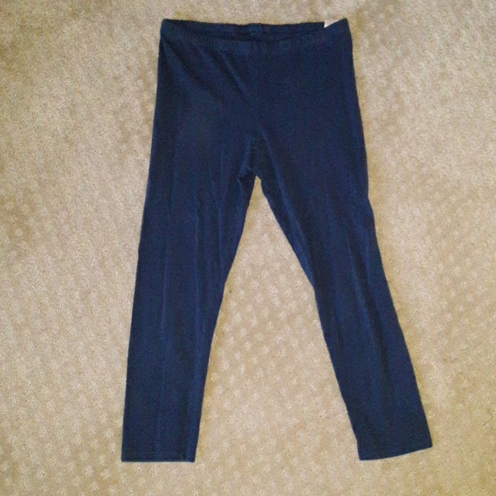 SO Blue Capri Leggings